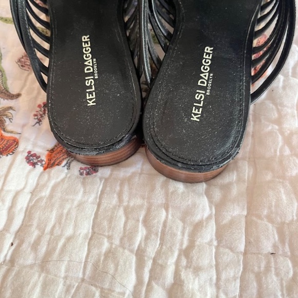 Kelsi Dagger Seba Mule, Black, Sz 9 - Picture 6 of 7